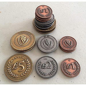 Viticulture Metal Coins